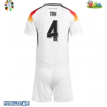 Tyskland Jonathan Tah #4 Hjemmedraktsett Barn EM 2024 Kortermet (+ Korte bukser)